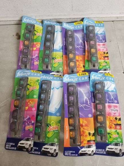 FEBREZE Car Air Freshener Vent Clips Bundle 40CT | Open Box