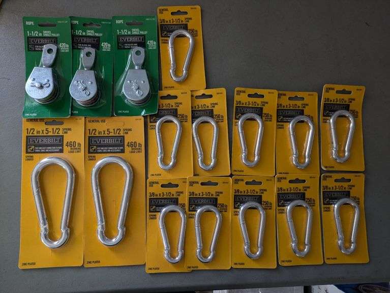 EVERBILT Link and Pulley BUNDLE - Spring Link 1/2