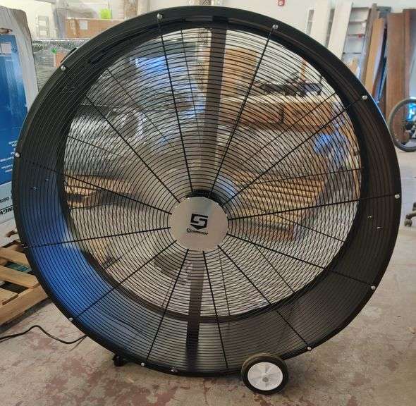 Strongway 48" Belt Drive Drum Fan, Turns On | Open Box | (See Condition Notes)