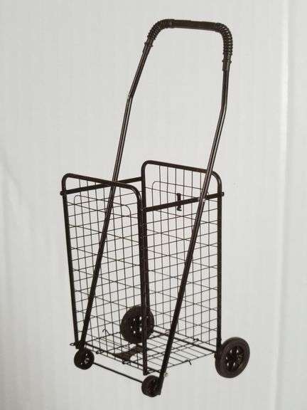 DMI Folding Utility/Shopping Cart, 18"W x 38.5"H x17"D | Open Box