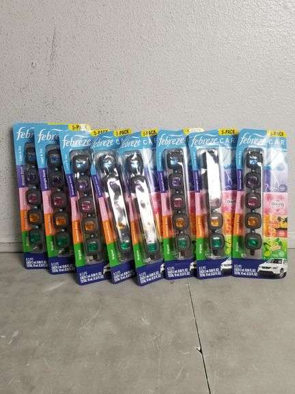 FEBREZE Car Air Freshener Scent Clips 40CT | Open Box