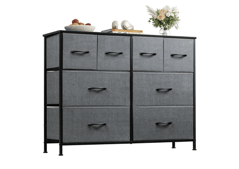 WLIVE Fabric Dressers For Bedroom W/ 8 Drawers | Open Box