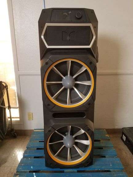 MONSTER G130 High Power Bluetooth Speaker Dual 15" Subwoofers | Open Box