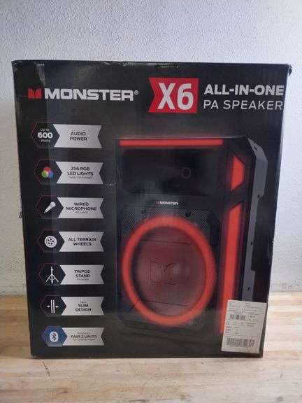 MONSTER All-In-One PA Speaker | Open Box
