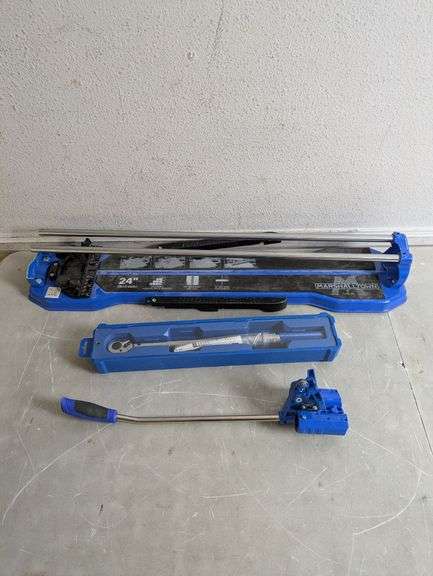 MARSHALLTOWN 24" Ceramic Tile Cutter | Damaged | (See Condition Notes)