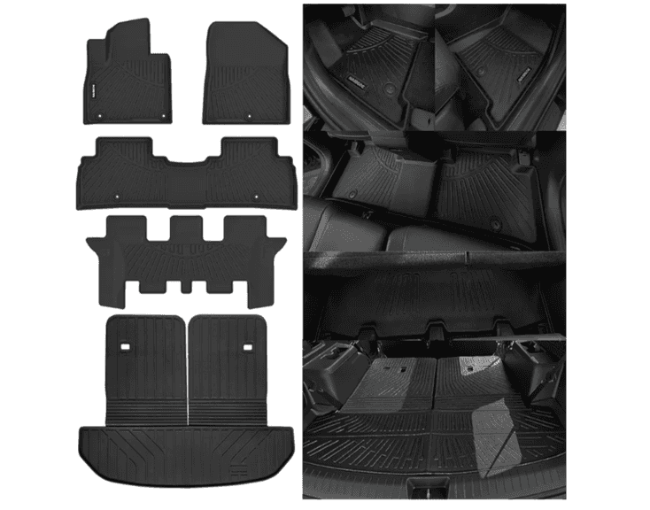 NAIBEVE Floor Mats & Cargo Liner for KIA Sorento 2016 - 2020 | Open Box