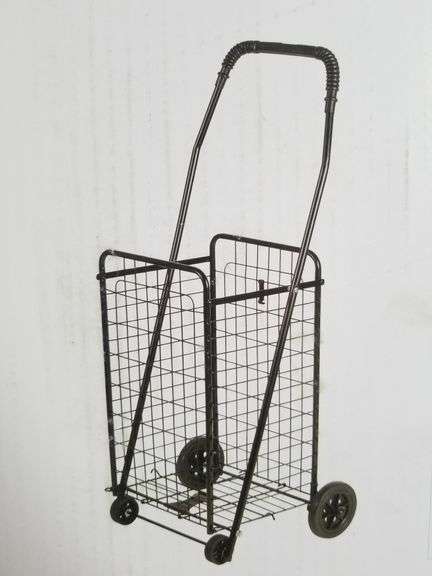 DMI Folding Utility/Shopping Cart 18"W x 38.5"H x 17"D | Open Box
