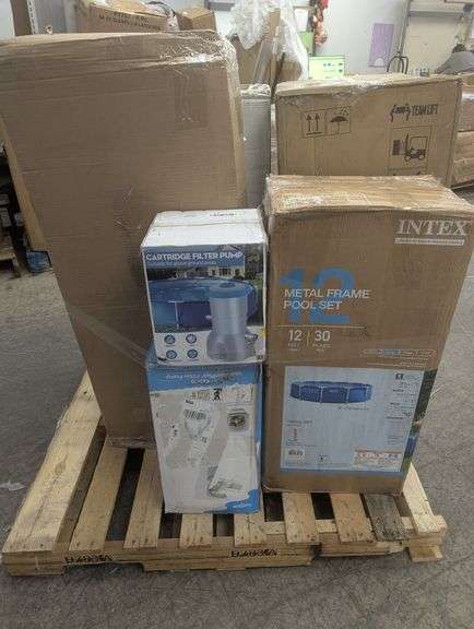 Pallet Of Pools And Accessories | Open Box