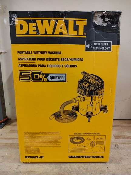 DEWALT Portable Wet / Dry Vacuum | Open Box | (See Condition Notes)