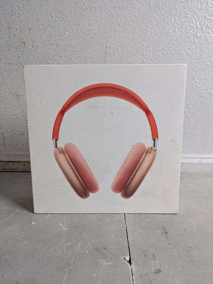 APPLE AirPods Max Pink With Red Headband | Damaged | (See Condition Notes)