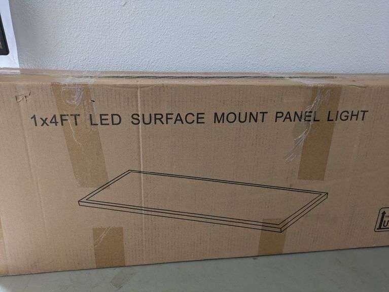 1X4ft Led Surface Mount Panel Light | Open Box | (See Condition Notes ...