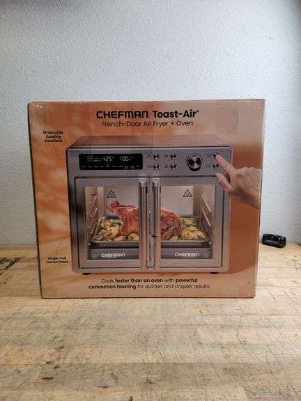CHEFMAN Toast- Air French Door Air Fryer + Oven | Open Box
