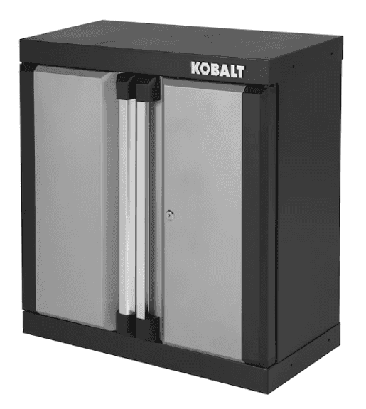 Kobalt 28" W x 28" H x 12.5" D Wall-mounted Steel Garage Cabinet | Open Box