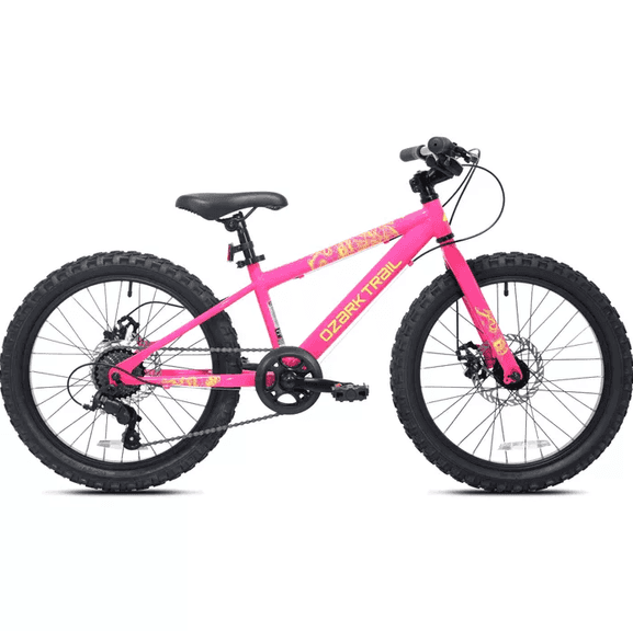Ozark Trail 20" Vibe Mountain Bike 7 Speed Adjustable Pink | Open Box