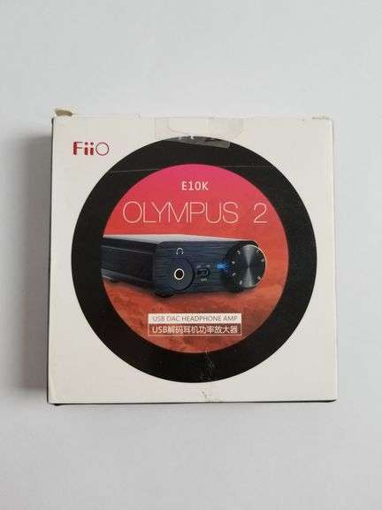 FIIO E10K Olympus 2 USB DAC Headphone Amp, Output Power: 200mW | Open Box | (See Condition Notes)