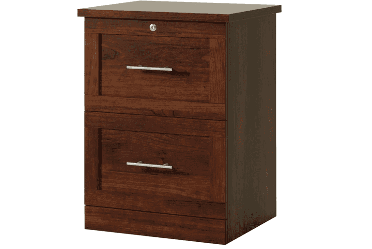 Realspace Vertical 2-Drawer File Cabinet, 19" W x 28" H x 17" D | Open ...