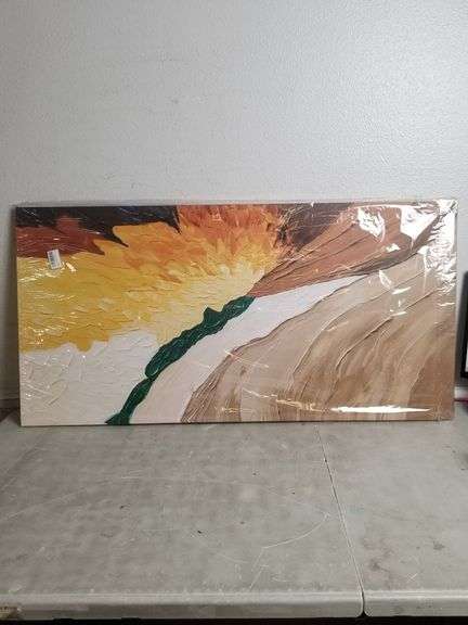 AIXMGSJS Canvas Wall Art Decor 20"x40" | Open Box