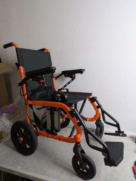 SUPERHANDY GoRide Portable Electric Wheelchair With Dual Brushless Motors & Electromagnetic Brake | Open Box