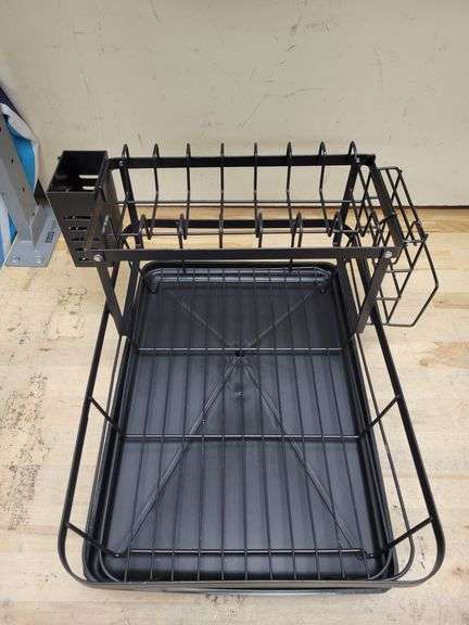 UNKNOWN Black Dish Drying Rack | Open Box | (See Condition Notes) - Rio ...