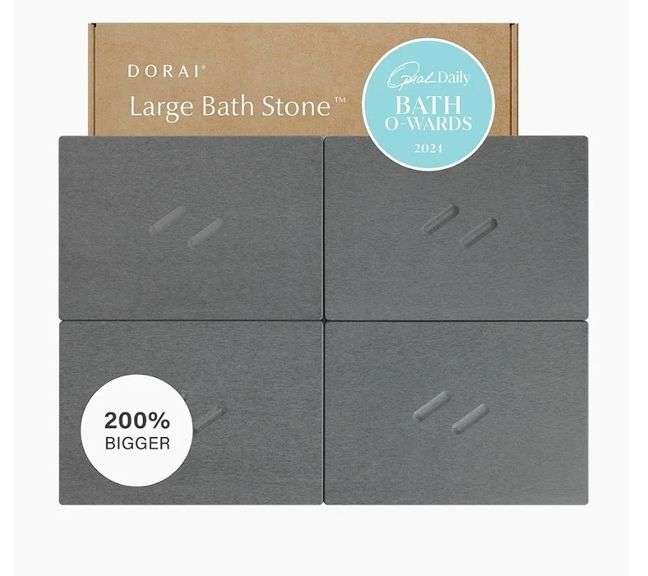 DORAI Large Bath Stone Mat | Open Box