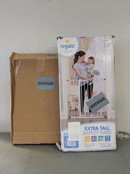 Safety Gate Bundle - SAFETY 1ST Baby Gate; REGALO Extra Tall Safety Gate | Open Box