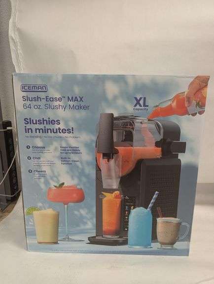 Iceman Slush-Ease 64oz Slushy Maker | Open Box | (See Condition Notes)