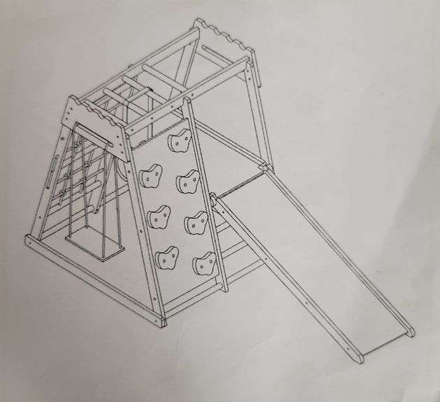 YAOFALA 8 in 1 Indoor Playground | Open Box | (See Condition Notes)