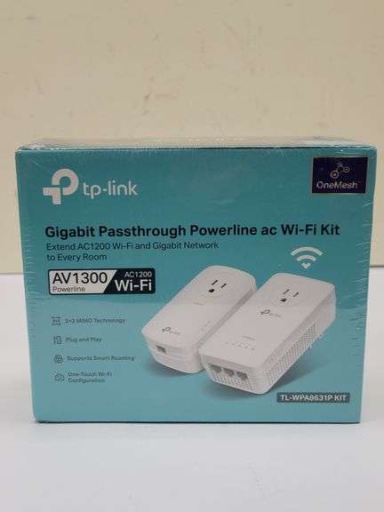 Gigabit Passthrough Powerline ac WIFI Kit | Like New | (See Condition Notes)