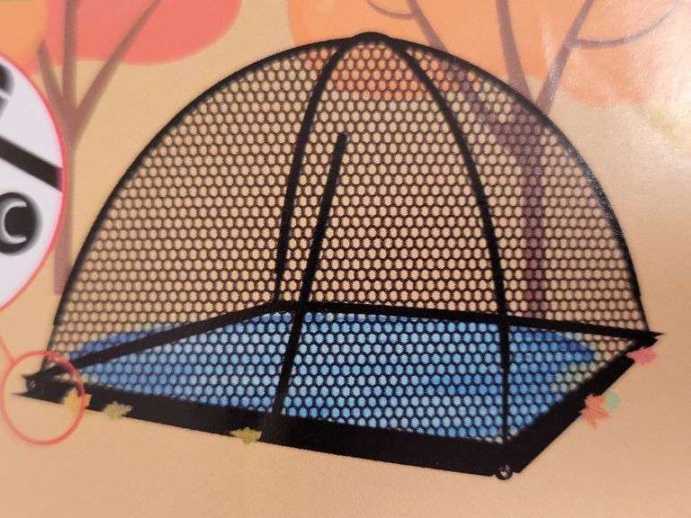 ANDGOAL Pond Netting for Outdoor Garden Farm 13 x 17' | Open Box