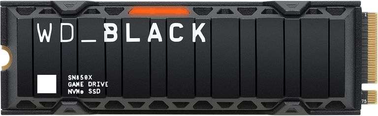 WD_BLACK 2TB SN850X NVMe Internal Gaming SSD w/Heatsink | Like New | (See Condition Notes)