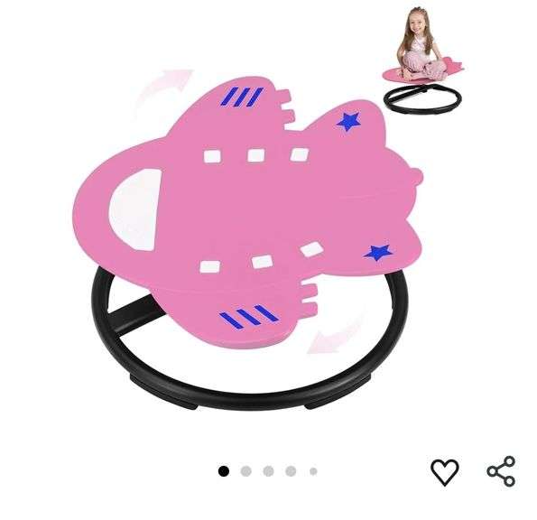 BHGDAS Kids Sensory Swivel Chair , 2x20.8x12" | Open Box