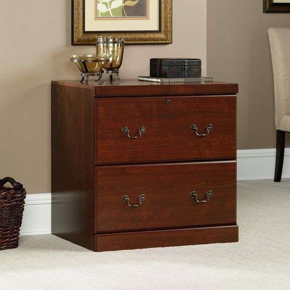 Sauder Heritage Hill Lateral File, 30.12" L x 20.47" W x 30.12" H, Classic Cherry | Open Box
