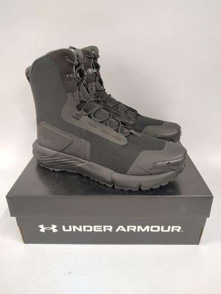 UNDER ARMOUR UA Charged Valsetz Zip Tactical Boots (Shoes), Size 9.5M | Open Box