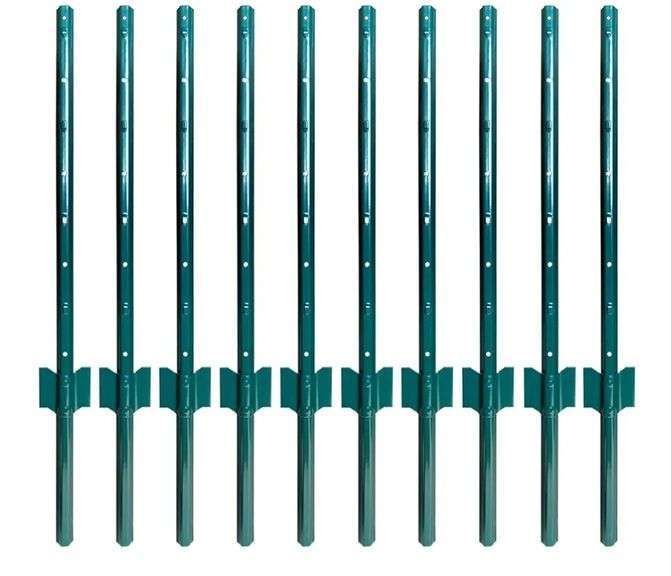 ARIFARO Metal Fence Posts 48 x 48" 10 Pcs. | Open Box - Rio Grande Trade