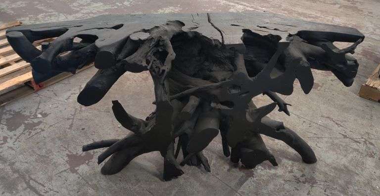 Crestview Collection Batu Console Table, 64" W x 31.5" H x 16" D | Open Box