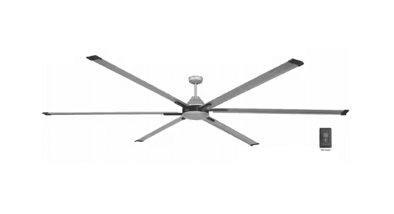 Commercial Electric High Velocity 10' Indoor/Outdoor Titanium Ceiling Fan | Open Box