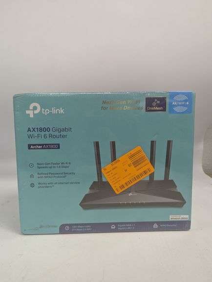 Rg Ax1800 Router Tp-Link Archer AX1800 Gigabit Wifi Router | Like New | (See Condition ...