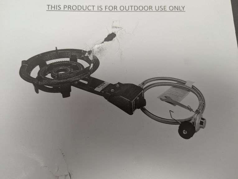 Cast Box Strike Electric Strike Cast Iron Single Burner | Open Box - Rio Grande Trade