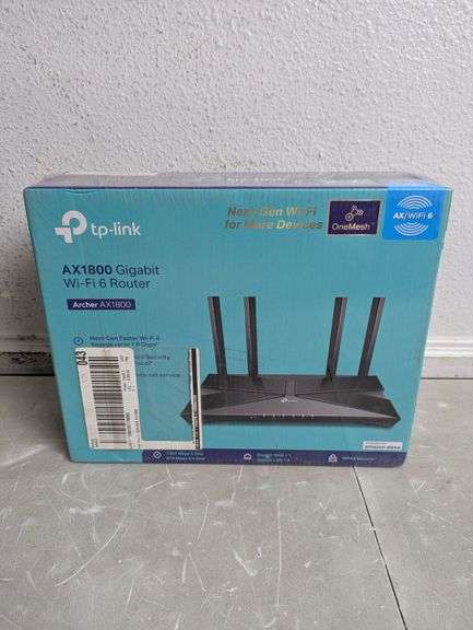 TP-LINK ARCHER AX1800 Gigabit Wi-Fi 6 Router | Like New - Rio Grande Trade