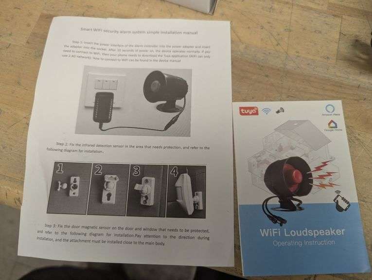 Security Alarm System 3pc Lot | Open Box - Rio Grande Trade