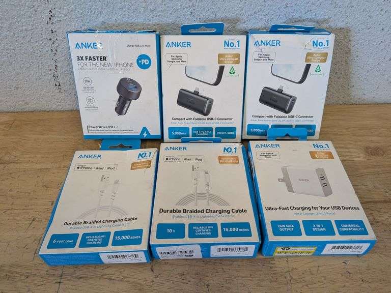 Anker Charging Bunde, 6 Items | Open Box - Rio Grande Trade