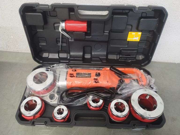 Portable Electric Pip Threader | Open Box | (See Condition Notes) - Rio ...