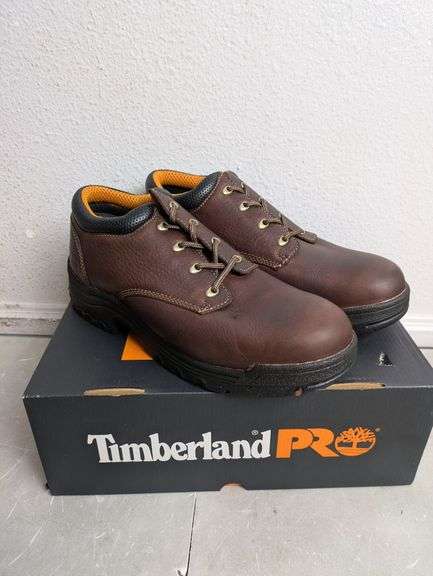 ORIGINAL TIMBERLAND TITAN PRO OXFORD Men's Soft Toe Shoes, Size 10.5 | Like New