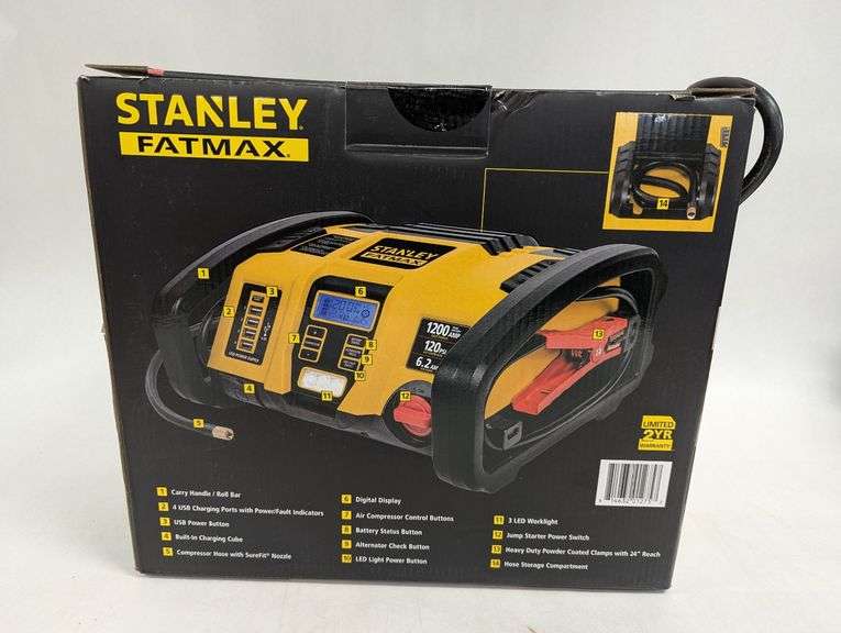 Stanley PP1DCS Fatmax 1000 Peak Amp Power Station | Open Box | (See ...