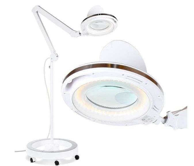 Brightech LightView Pro Magnifying Glass with Light and Stand | Open ...