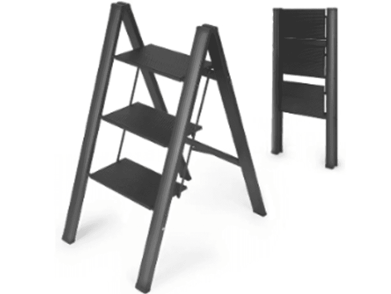 Miscoos Folding Step Ladder | Open Box - Rio Grande Trade