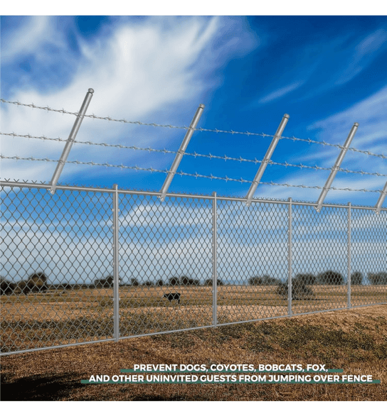9 Pack Chain Link Fence Extension | Like New - Rio Grande Trade