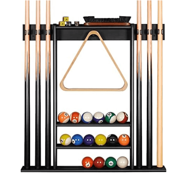 XCSOURCE Wall-Mounted Pool Cue Rack, Rack Only | Open Box | (See ...
