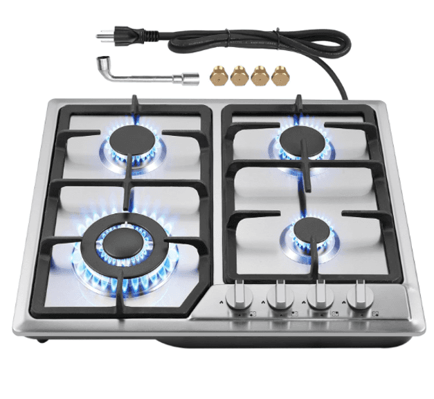 Borrallio 24 Inch Built in Gas Cooktop | Open Box | (See Condition ...