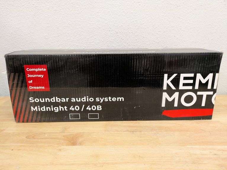 KEMIMOTO Midnight 40 16-inch IP66 Waterproof UTV Sound Bar, | Open Box | (See Condition Notes)